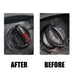 BRAND NEW TRD SPORTS Real Carbon Fiber Gas Fuel Cap Cover For Toyota