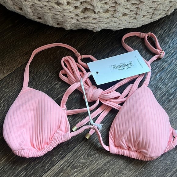 Vitamin A Pink Bikini Top