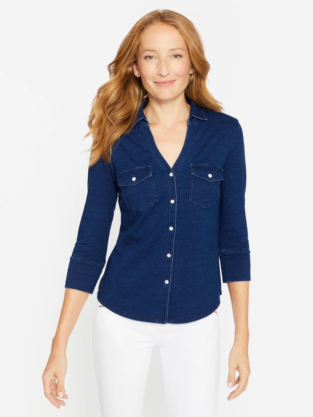 J.McLaughlin Brynn Denim Shirt