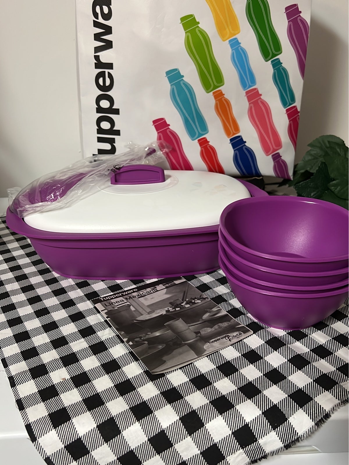 Tupperware Legacy Rice Server N Bowls