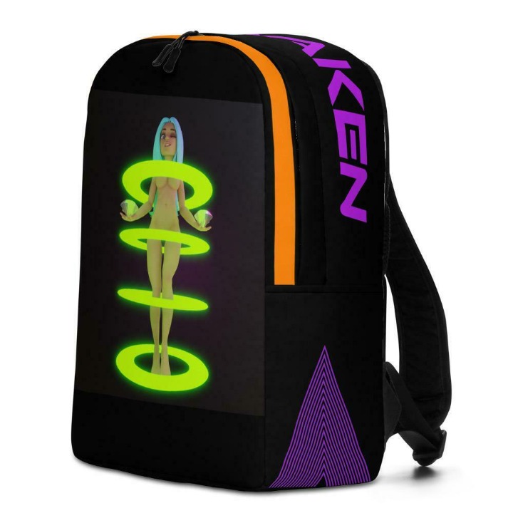 OCTOKRAKEN Diamond Hands Minimalist Backpack - Crypto coins - Crypto Lovers