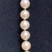 Japanese Akoya Cultured Pearl Necklace 24 14K White Gold Clasp Vintage Estate