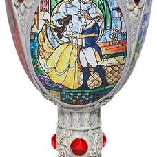 Walt Disney Beauty and the Beast Decorative Sculpted Goblet Chalice NEW UNUSED