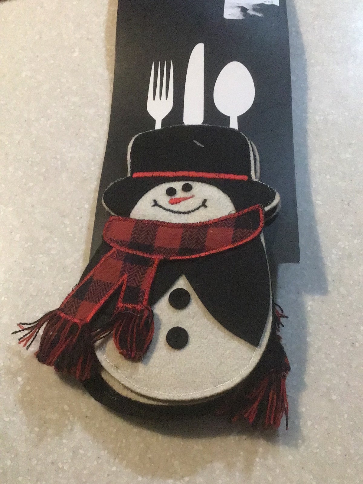 SNOWMAN UTENSIL HOLDER’S (4]
