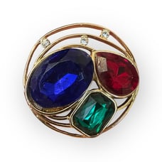 Luca Razza Vintage Gem Brooch Pin