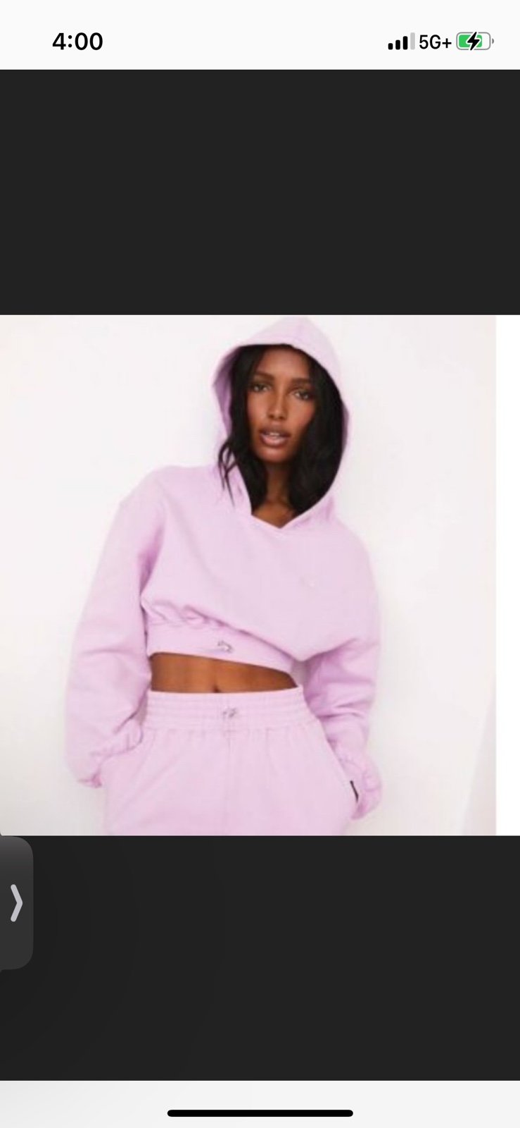 For Love & Lemons Pink XS Sweat Set