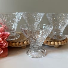 SetGodinger - Palm - 4 - Ice Cream Bowl - Set of 8 - Gorgeous!