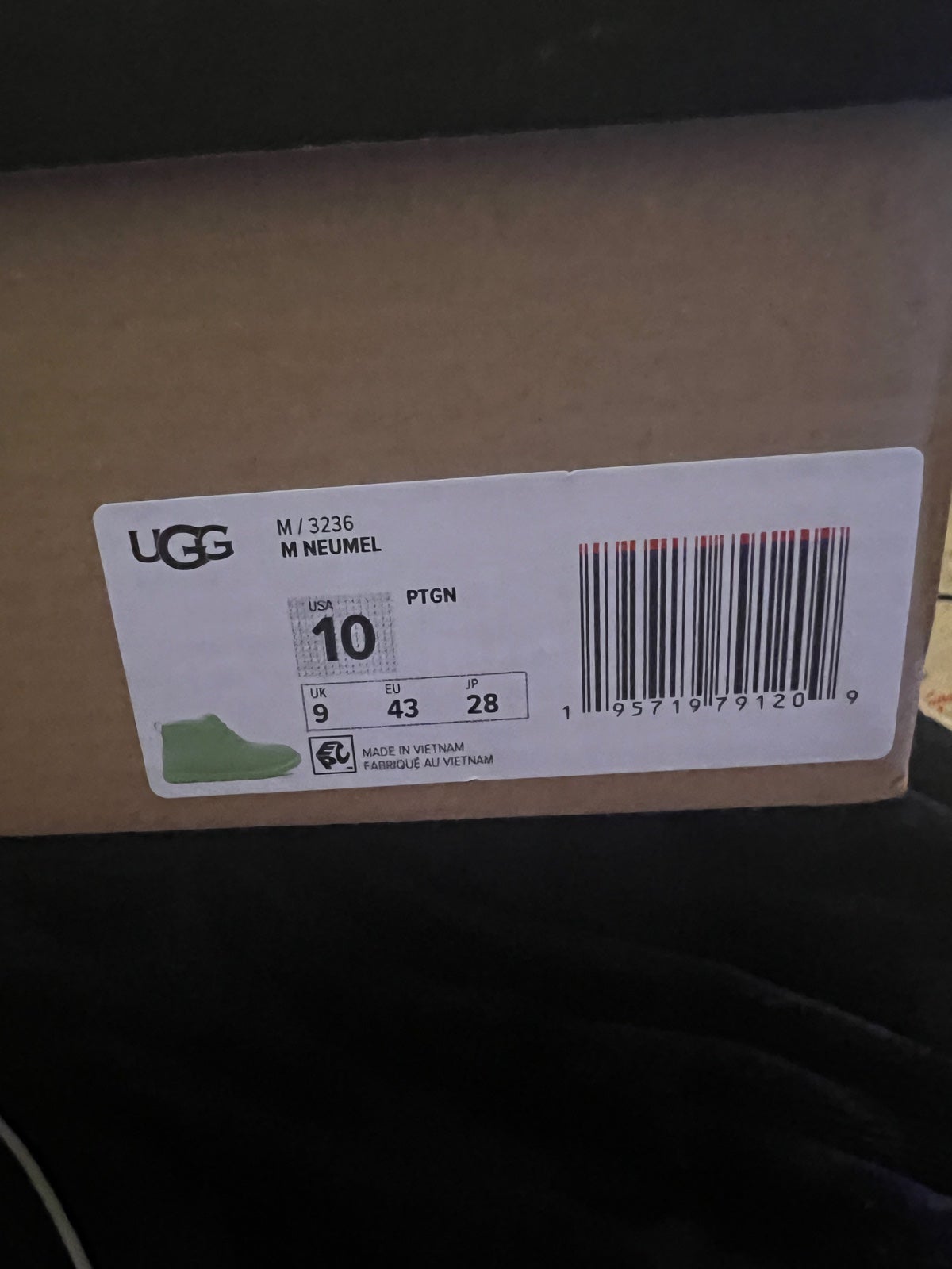 UGG Australia Green Suede Boots