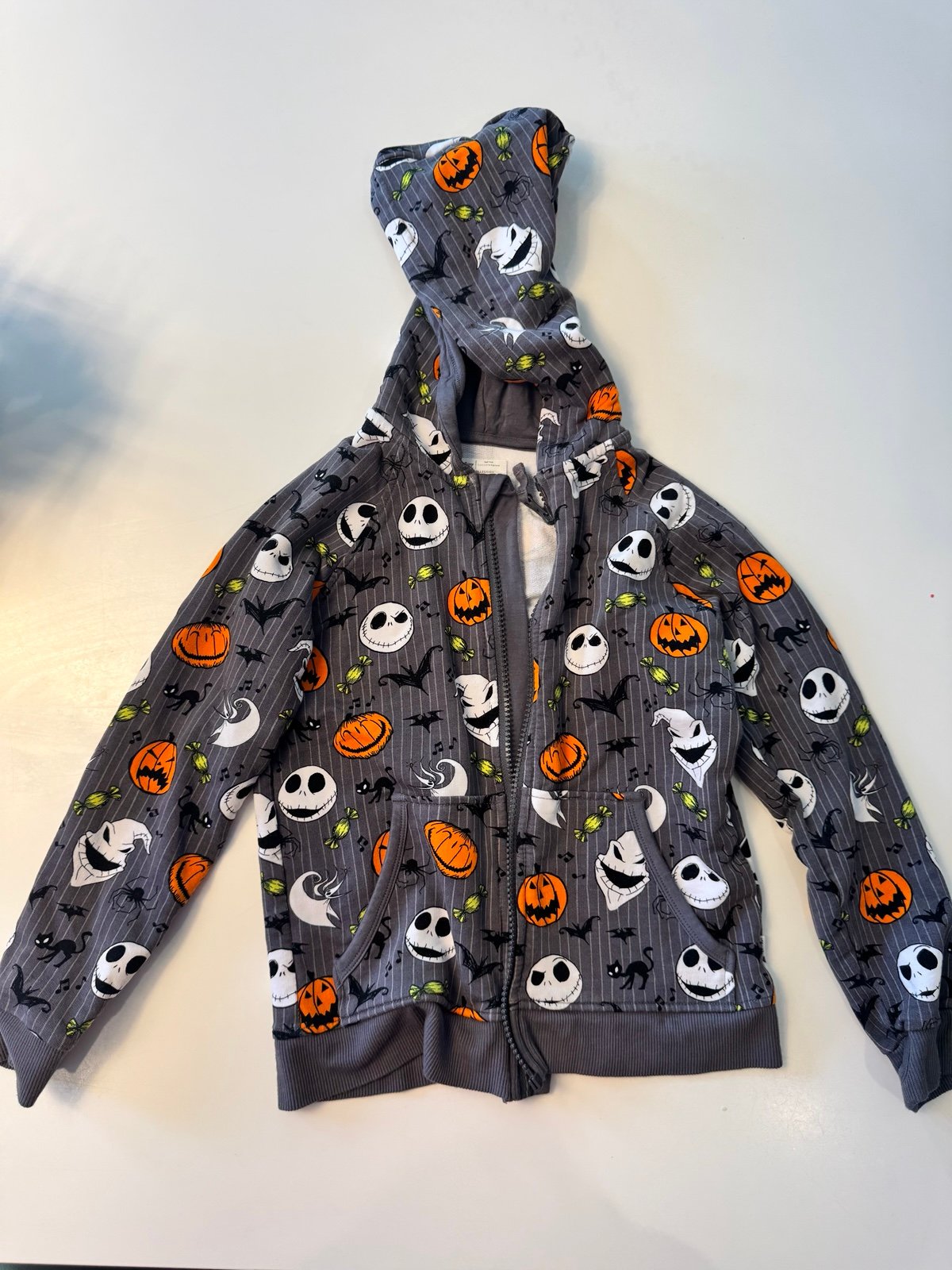 Little Sleepies Disney Jack Skellington Hoodie Jacket