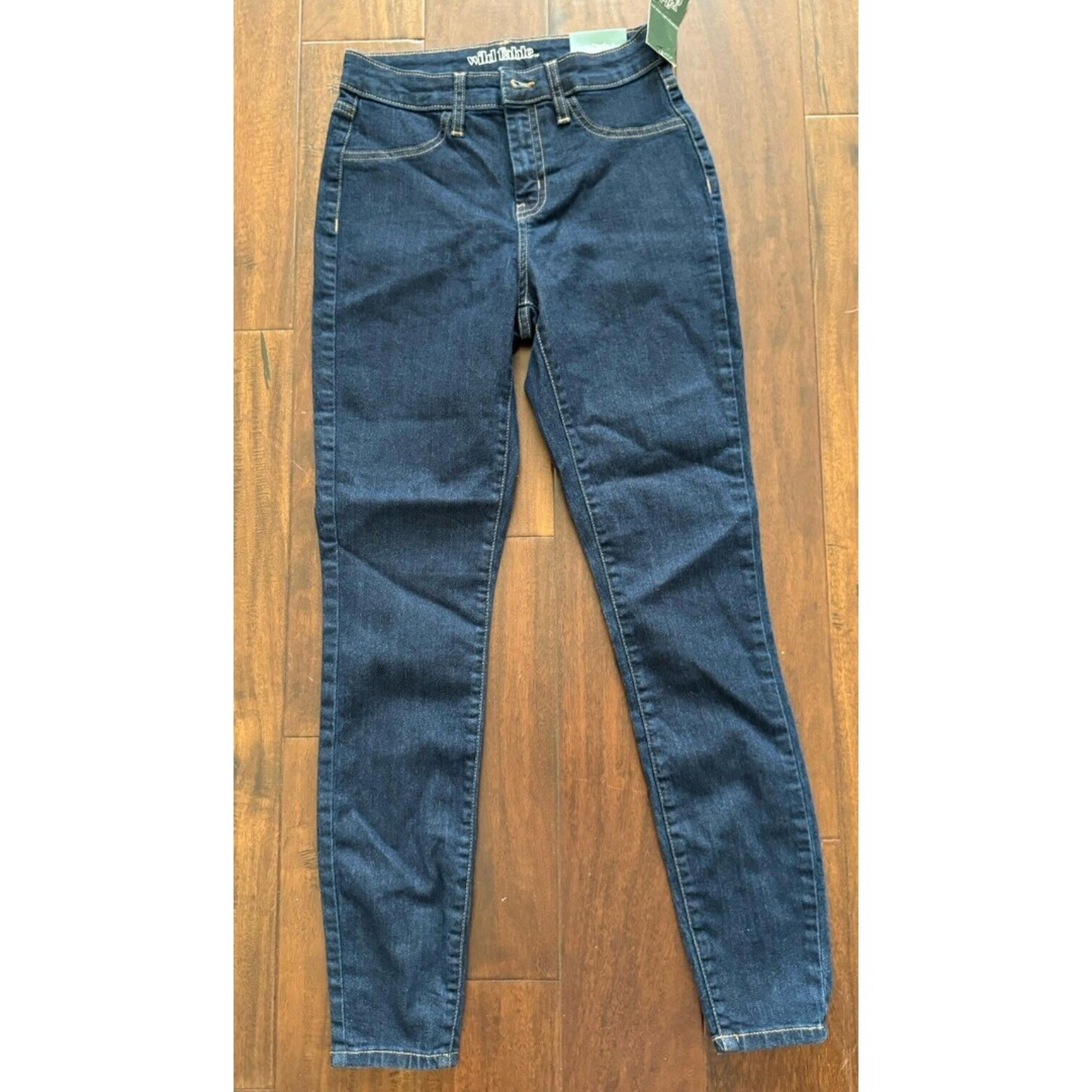 Women’s Jeans  High Rise Skinny Jean Blue Marker Stretch-wild Fable size 0/W25R
