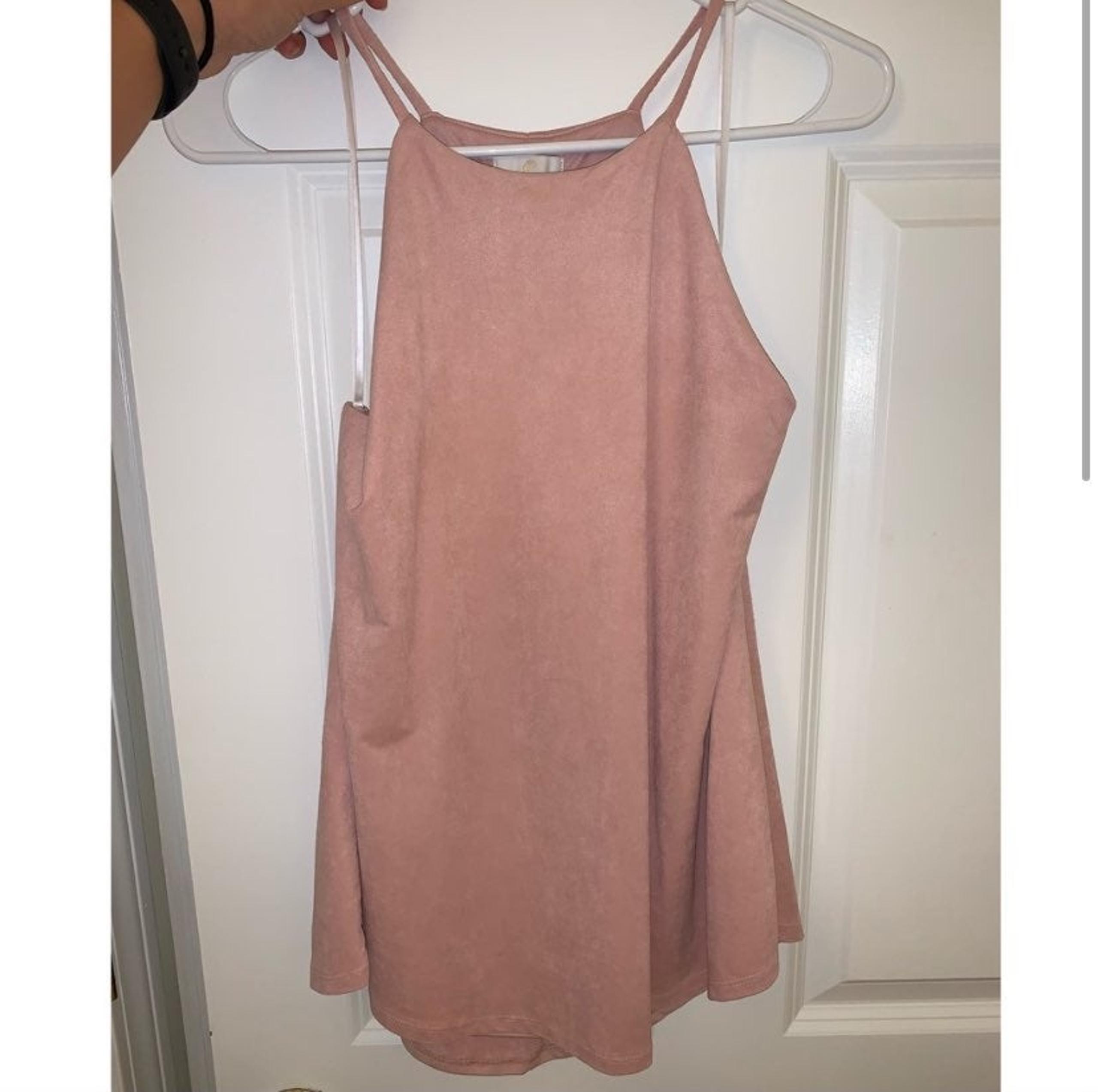 Charming Charlie Pink Tank Top