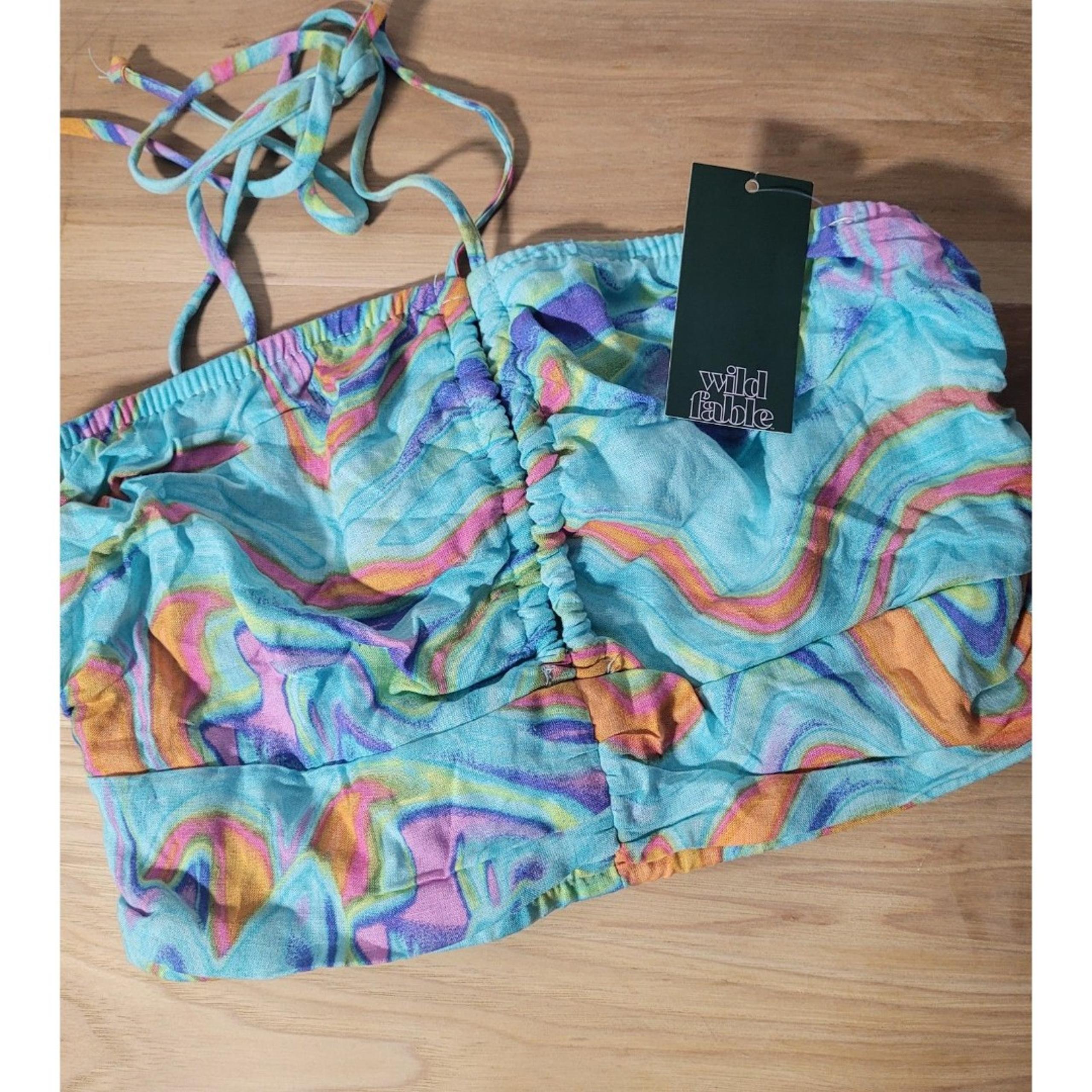 Wild Fable Summer Tube Top/Crop Top/Beach Top Women's Size Small NWT