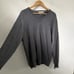 Peter Millar Mens Large Sweater V-Neck Gray Merino Wool Long Sleeve Pullover