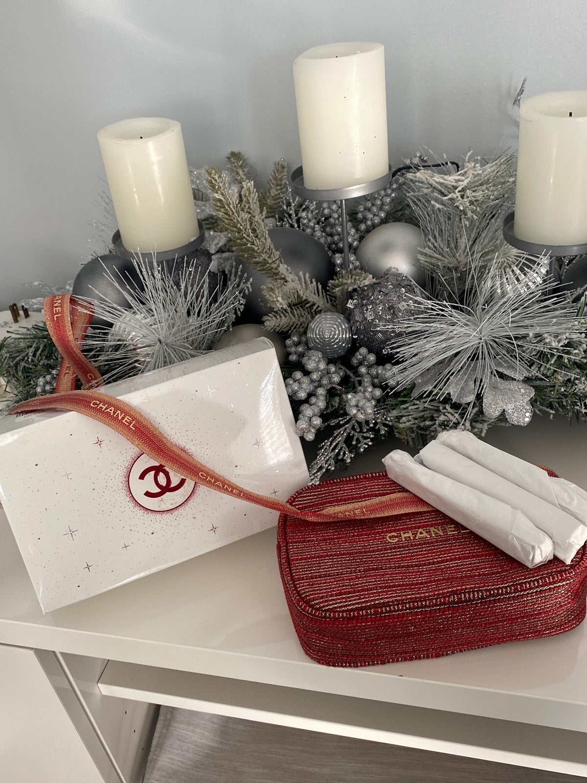 Chanel Holiday Lipgloss trio