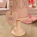 Pink Rae Dunn Bundle - Canister, Stand, Garland, 2 Tea Cup Sets, Heart Tier Tray