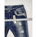 New Grace in LA jeans Womens sz 31 embellished pockets aztec lace denim bootcut