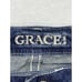 New Grace in LA jeans Womens sz 31 embellished pockets aztec lace denim bootcut