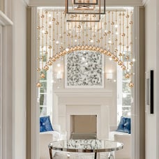 20 Strings Of Luxury Door Curtains Room Partitions Crystal Glass Beads-6641
