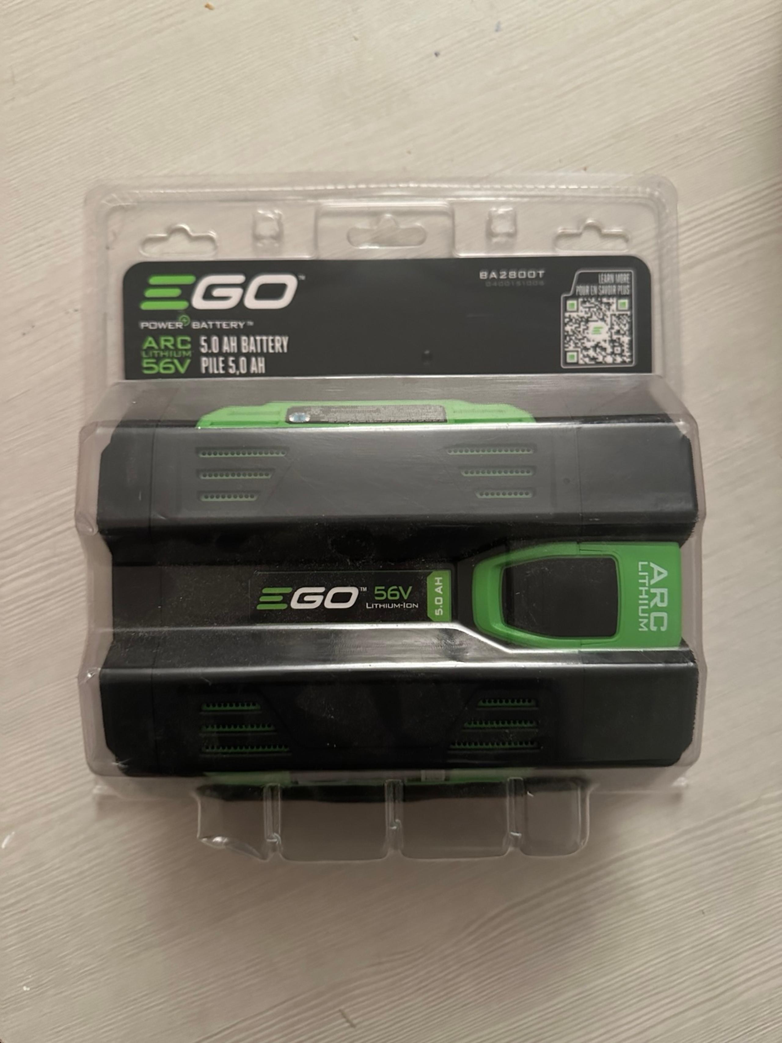 EGO POWER+ 56-Volt 5.0Ah Battery *UNOPENED*