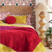 OPALHOUSE JUNGALOW BED THROW AND PILLOW SET Machine washable throw Pillow with t