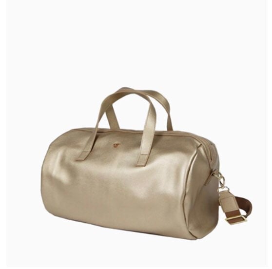 NWT Gold PurseN Getaway Gym Bag