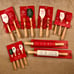 Rae Dunn Christmas Spatulas Rolling Pins Lot