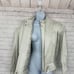 80’s white leather jacket size small oversized