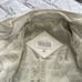 80’s white leather jacket size small oversized