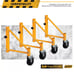 MetalTech 14-in. Scaffold Outriggers with 5-in.