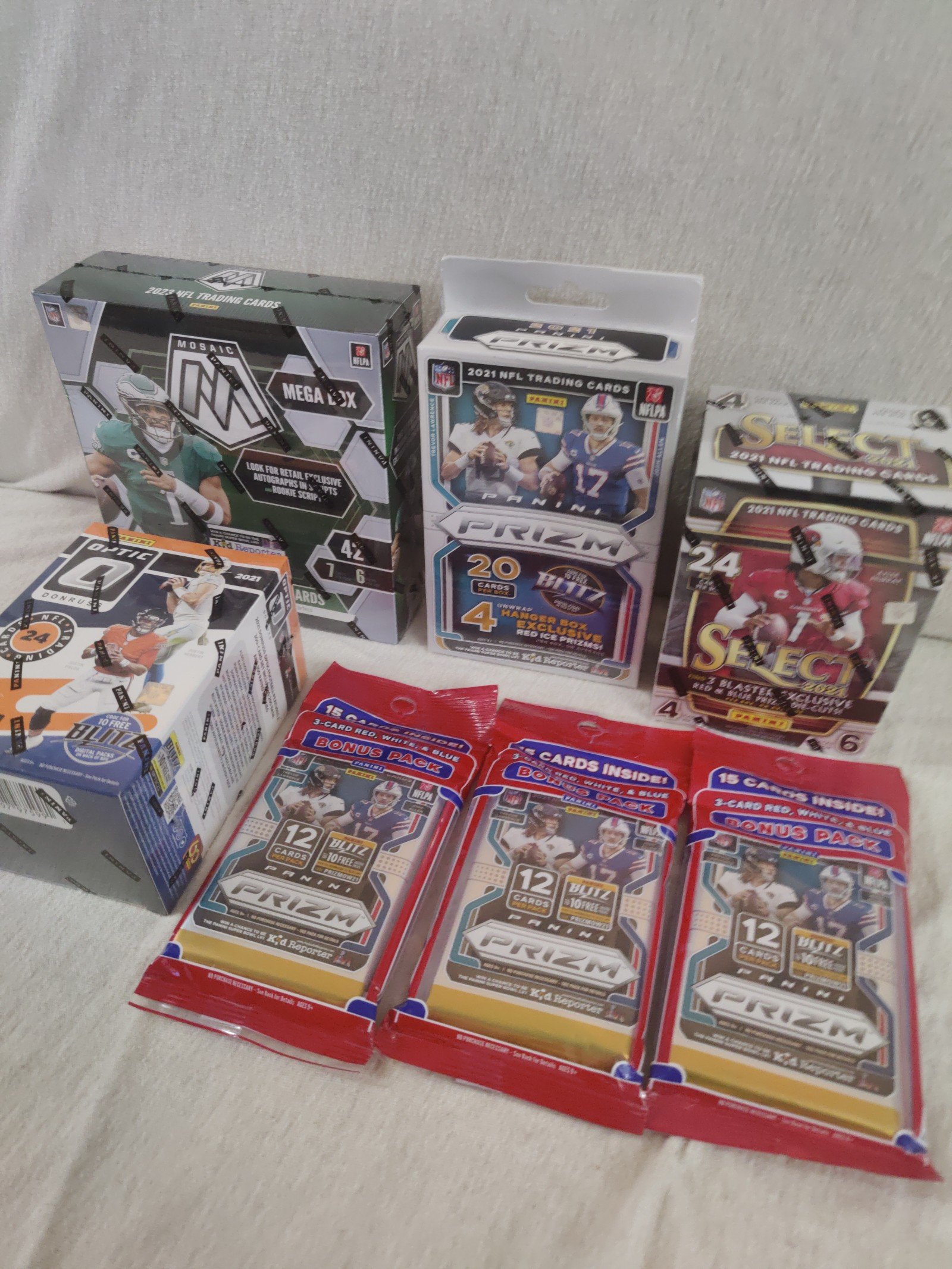 Mixed Panini football