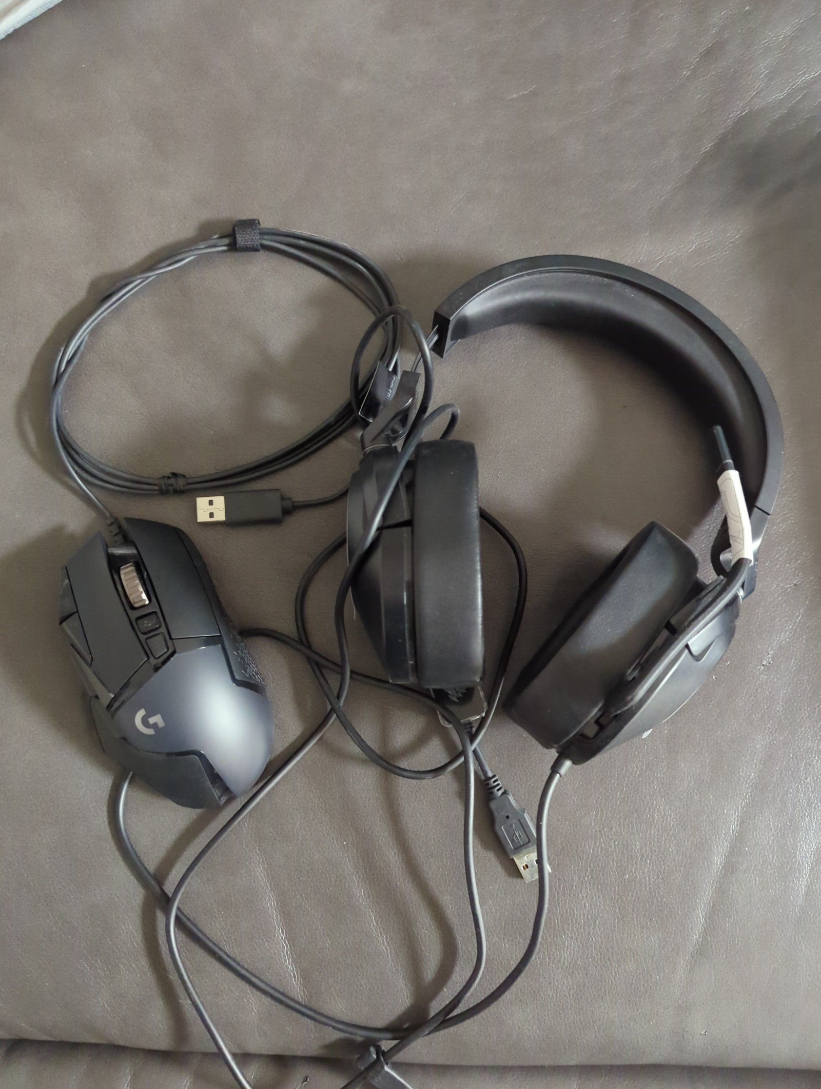 Headset and mouse gamer