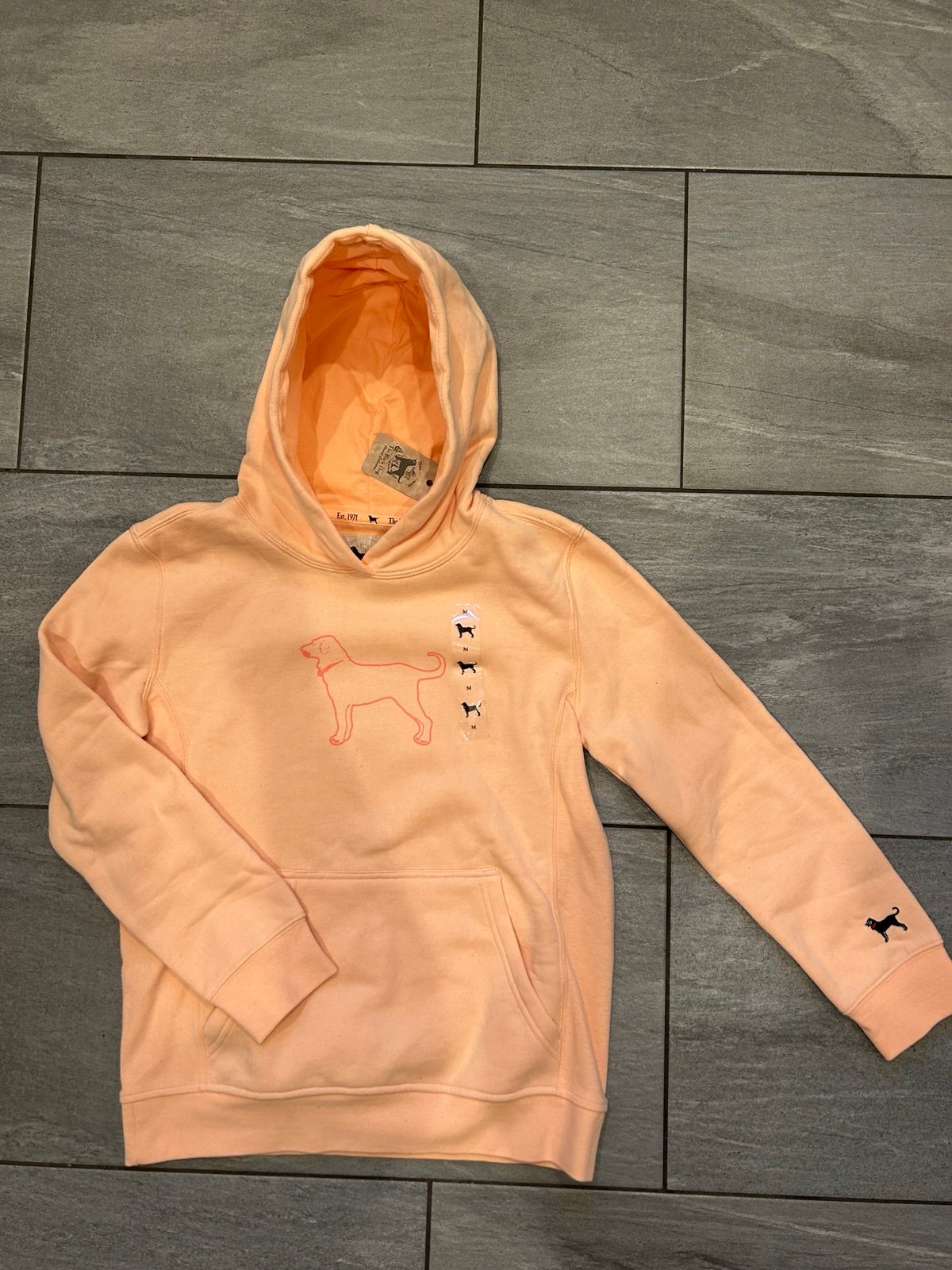 NWT The Black Dog classic hooded