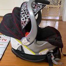 Car seat with base