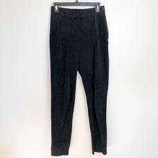 Vintage Genuine Leather Suede High Waist