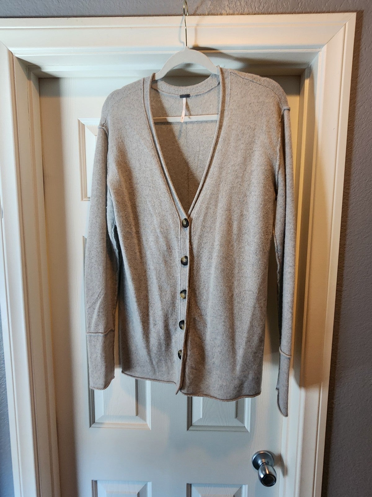 NWOT Free People Wear it Well Cashmere Cardigan
