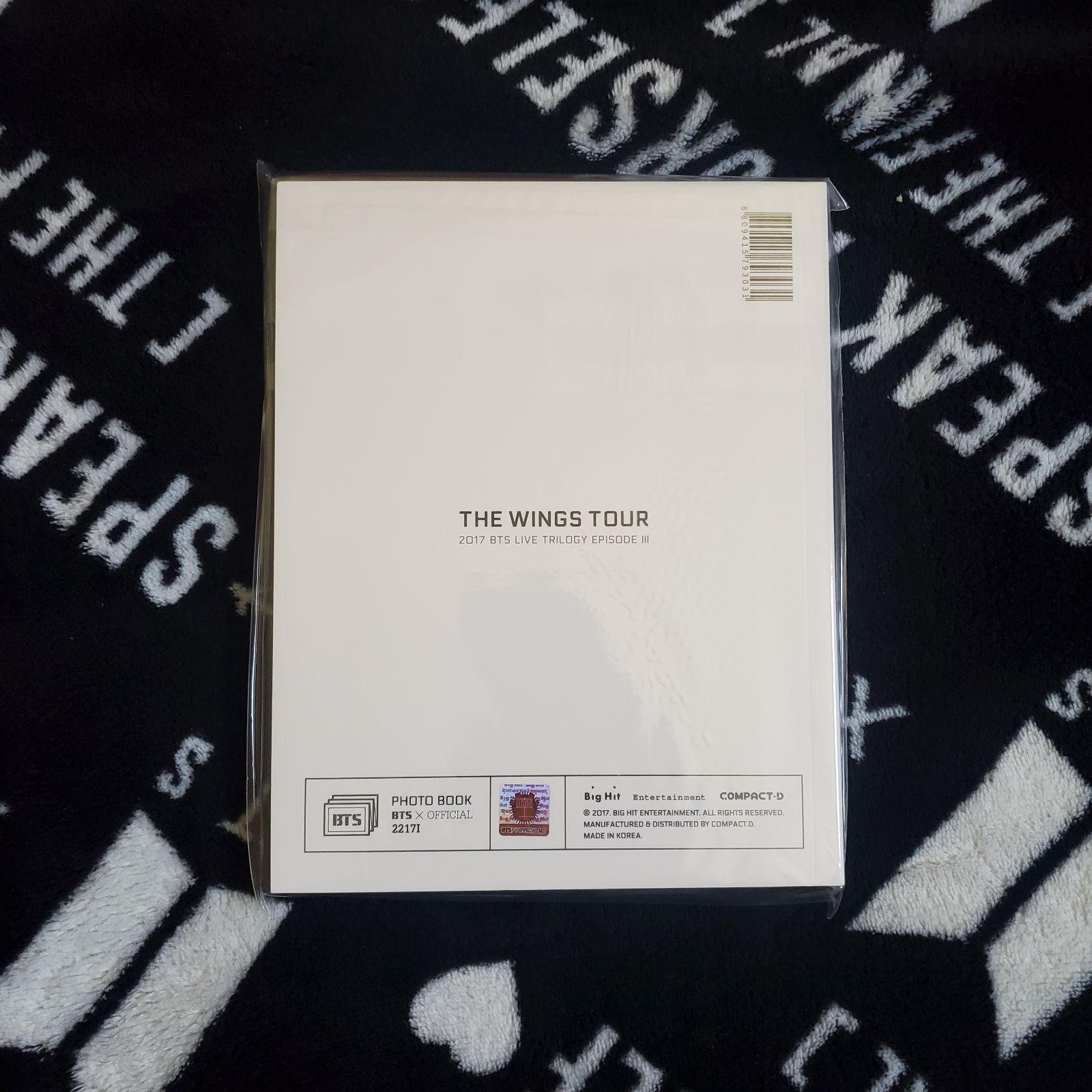 BTS 2017 The Wings Tour Live Trilogy Episode 3 Photobook