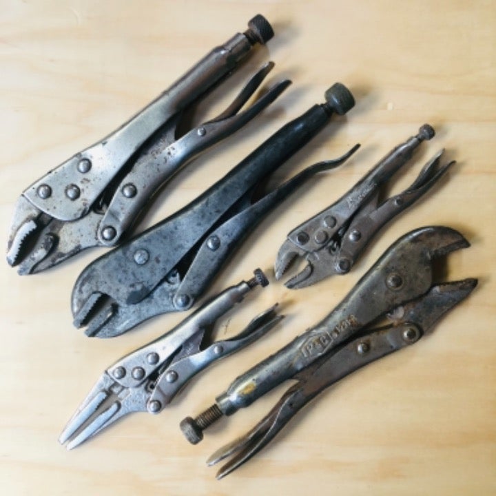 Set of Antique/Vtg Locking Pliers