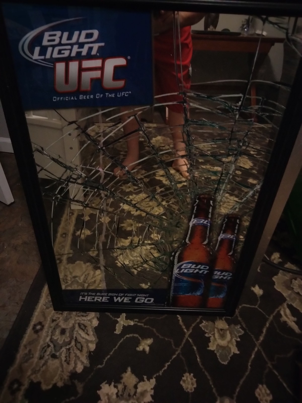 Bud light mirror