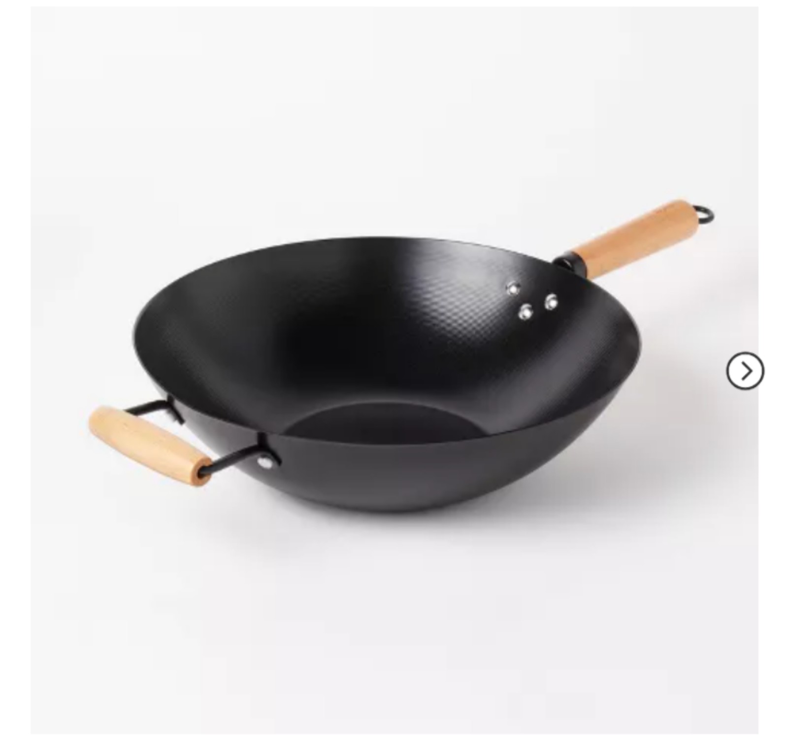 Country kitchen nonstick carbon steel wok