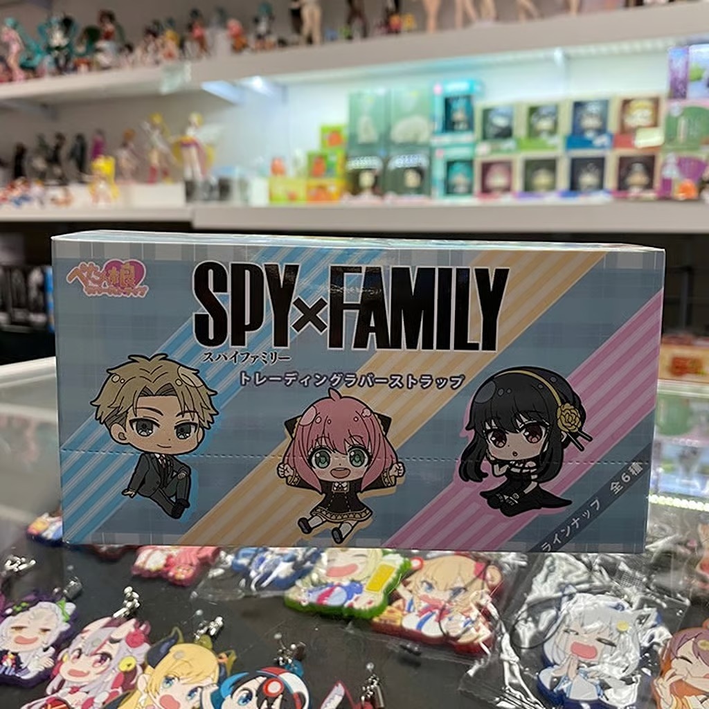 Spy x Family Petanko Rubber Strap [6 PACK - FULL SEALED BOX] 4549502104329