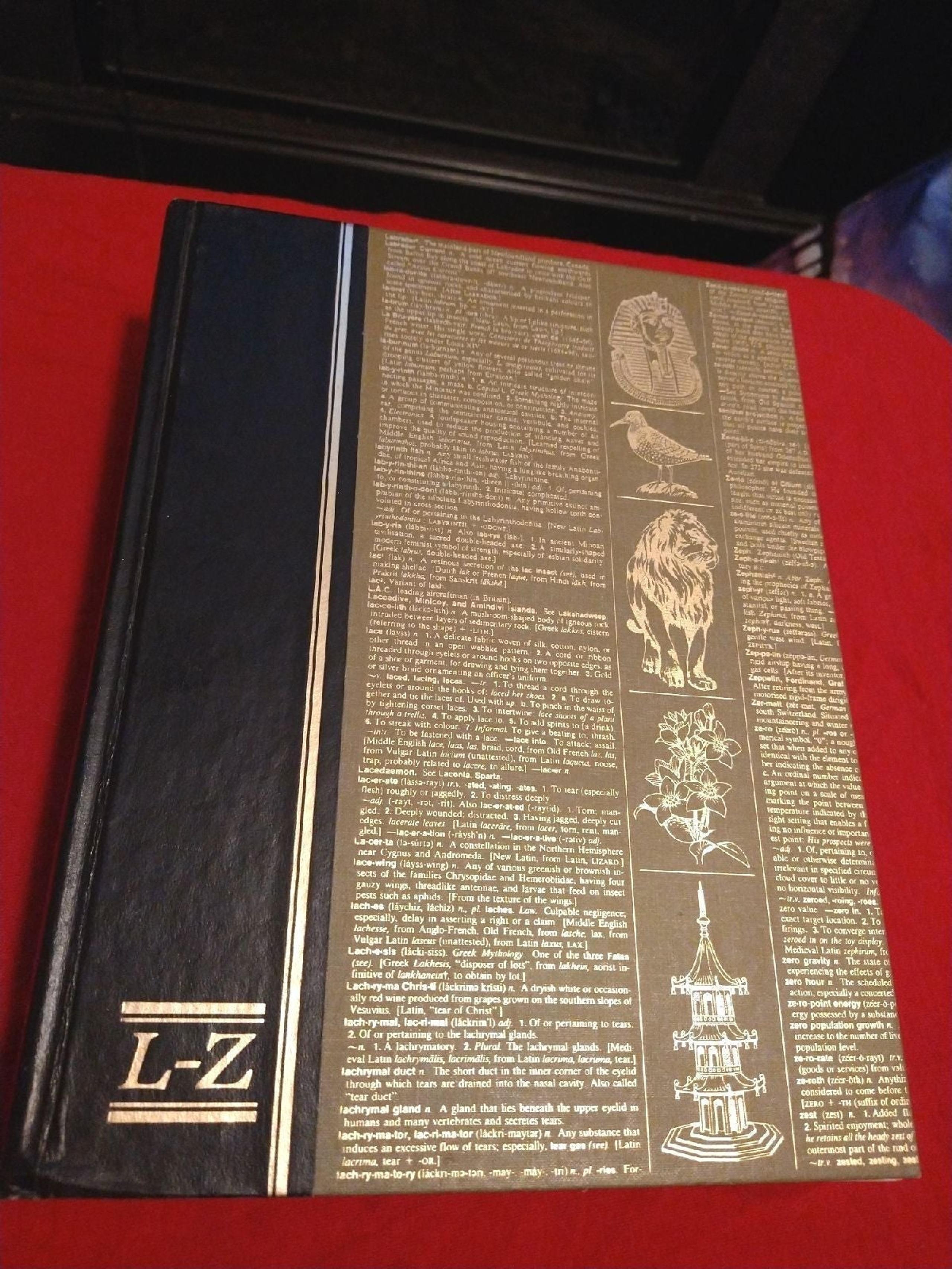 REFERENCE BOOK:  Reader's Digest Illustrated Encyclopedic Dictionary (L-Z VOL)