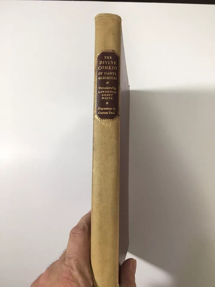 The Divine Comedy Of Dante Alighieri 1948 Illustrated Hardcover Book