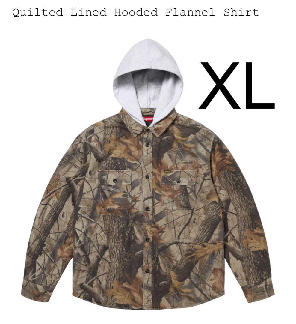 XL Supreme Quilted Lined Hooded Flannel Shirt