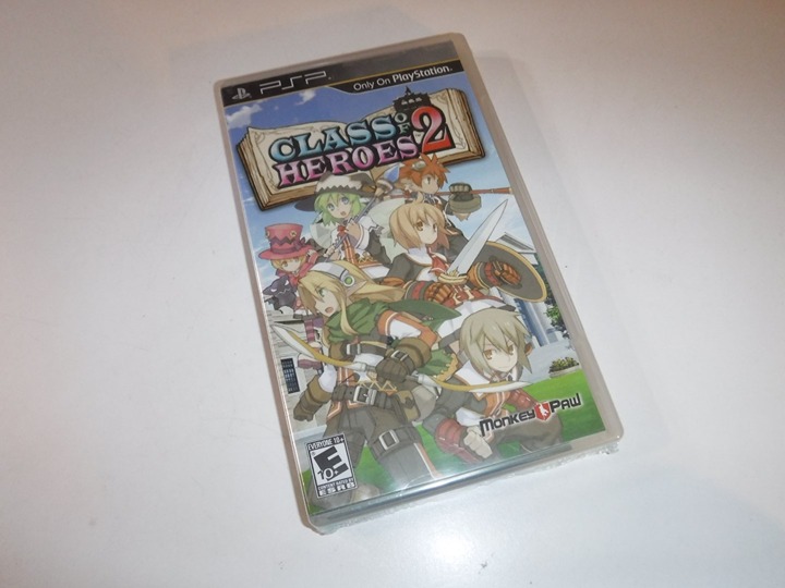 Class of Heroes 2 For PSP NEW SEALED!