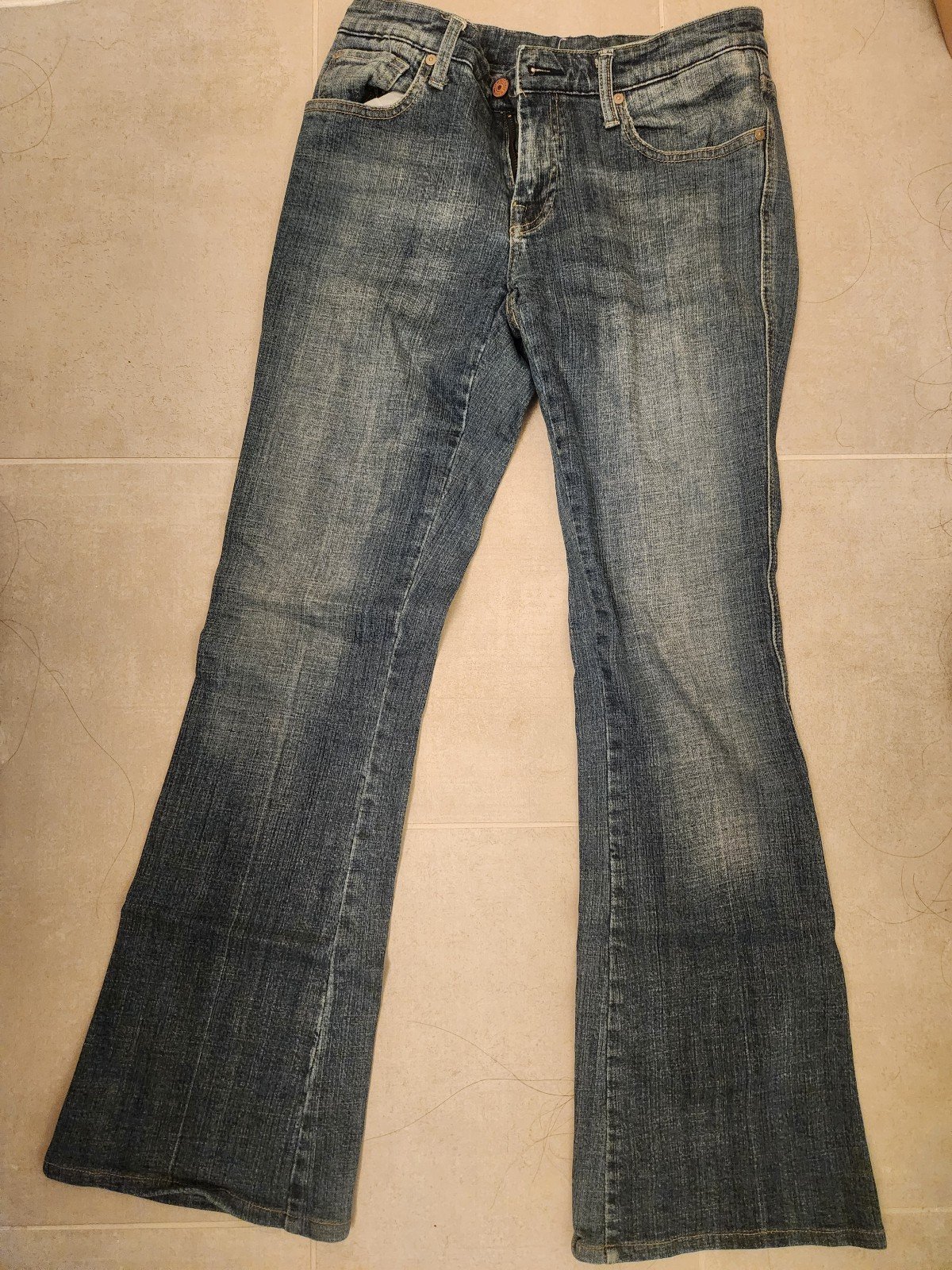 Designer Bootcut Jeans with Rhinestone Pockets