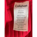 Callahan Mimi Women's Halter Top Red Size XS Ribbed Cotton Blend New