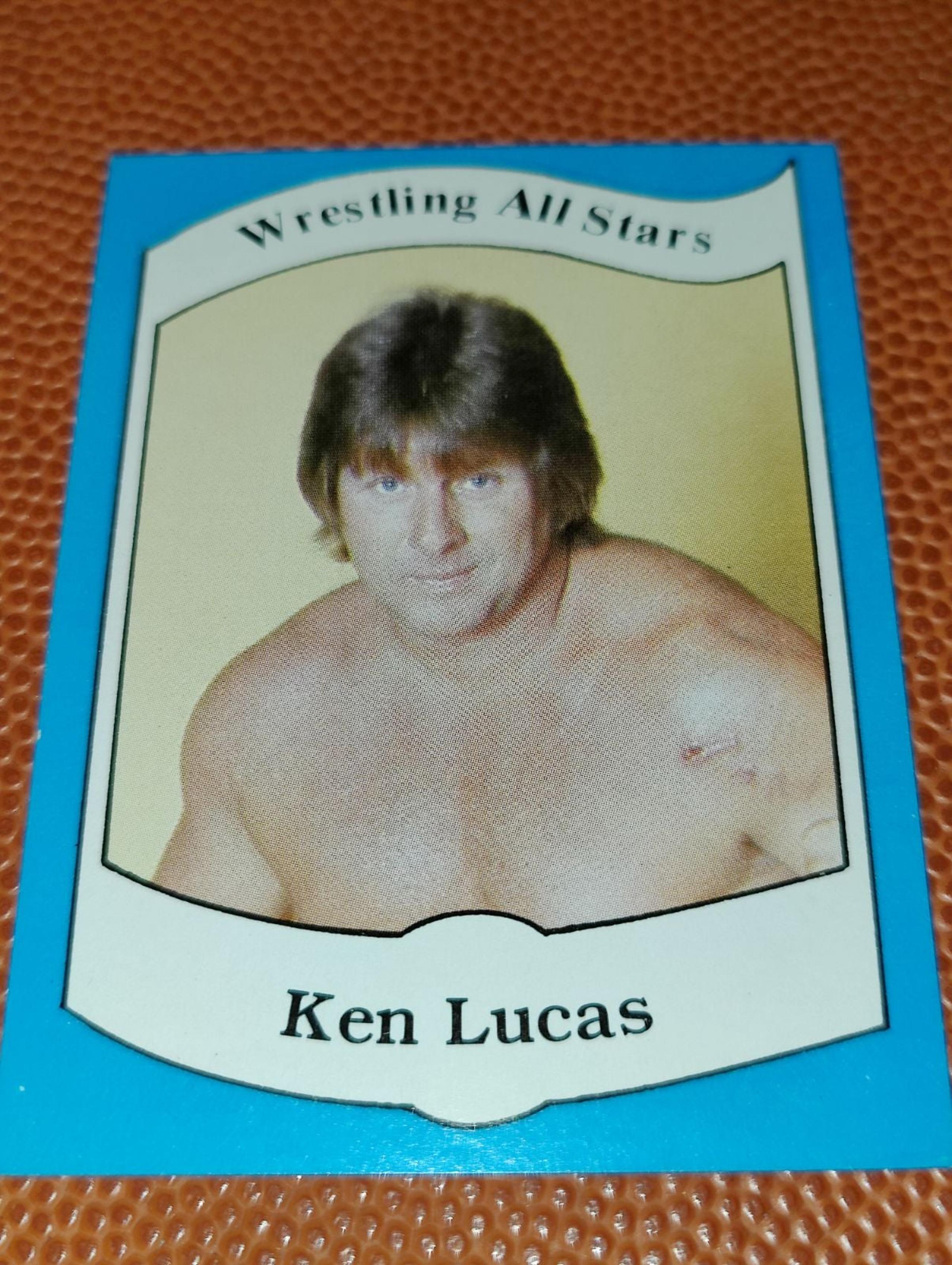 Ken Lucas 1983 Wrestling All Stars card