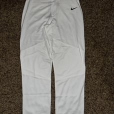 Mens Nike Vapor Select Gray Vented Double Snap Baseball Pants