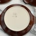 Part I: 3/6Vintage Hall Pottery #433 Brown Glazed Casserole/Bowls 10/ea