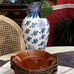 Part I: 3/6Vintage Hall Pottery #433 Brown Glazed Casserole/Bowls 10/ea